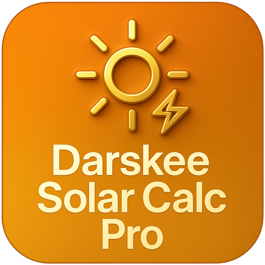 Solar PV Calc - Solar Designer icon